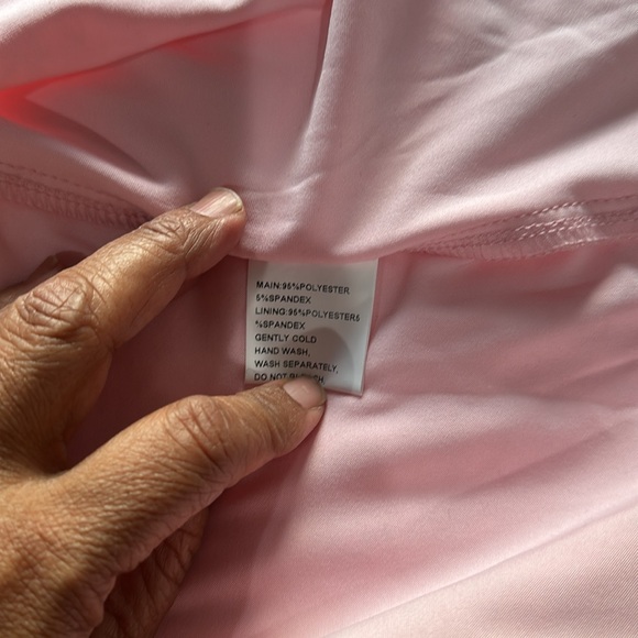 Elegpetal + pump Vada midi dress pink lace - Picture 9 of 12